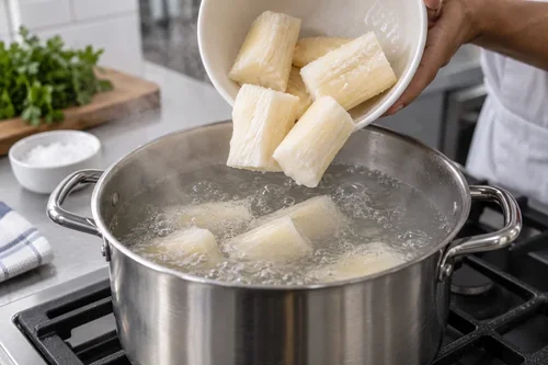 Conas Yuca Reoite a Chócaráil